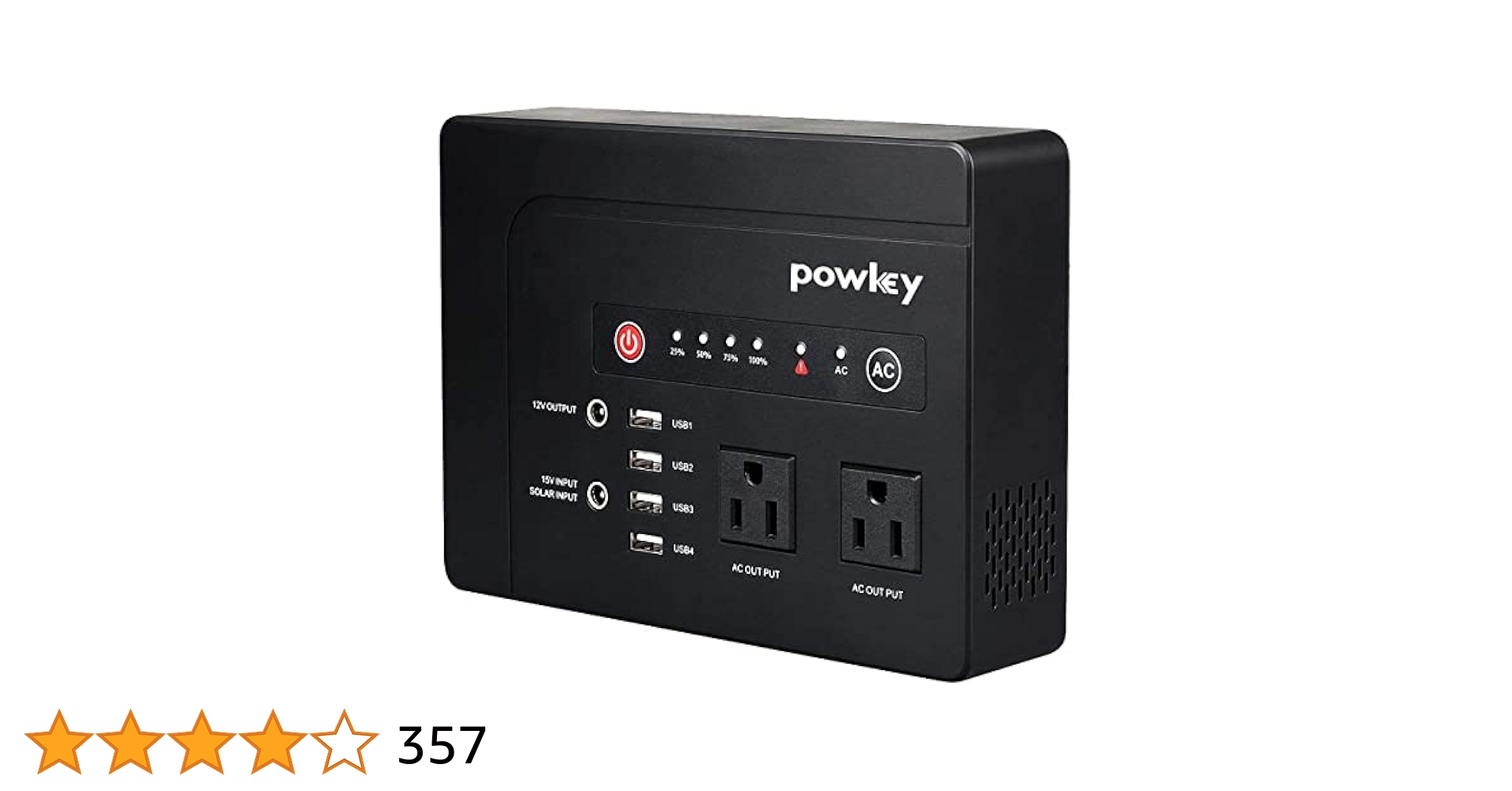 POWKEY ポータブル電源 Amazon.com : Powkey Portable Power Station 200W, 146Wh